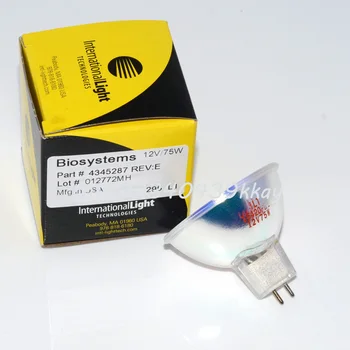 

ILT L6420-F 12v75w, halogen lamp for abi-7300,abi7500 real time pcr,biosystems 12v 75w gx5.3 part#4345287 FREE SHIPPING