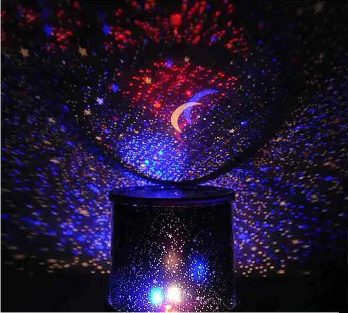Night Light Star Master LED Lamp Musical Projector Lamp Manual Rotating
