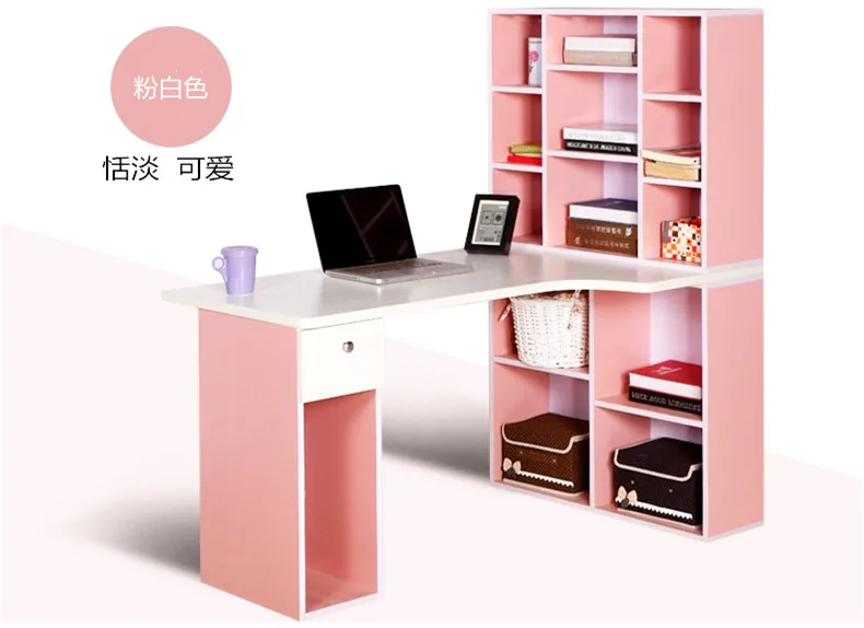 Table Corner Computer Desk Student Study With A Home Desktop