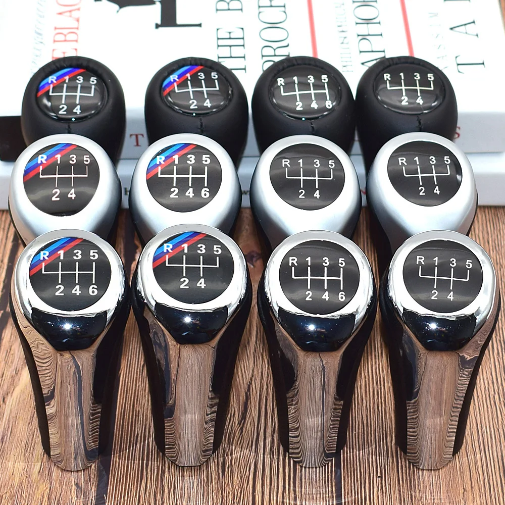 

5 6 Speed Car Gear Shift Lever Knob For BMW 1 3 5 6 Series E30 E32 E34 E36 E38 E39 E46 E53 E60 E63 E83 E84 E87 E90 E91 E92 F30 Z