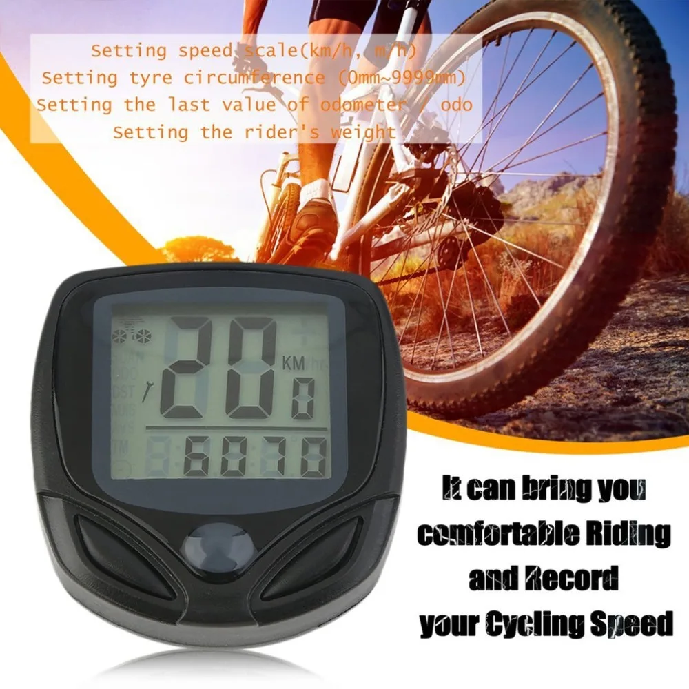

368C LCD Display Waterproof Cycling Wireless Electronic Bike Computer Bicycle Speedometer Odometer Bike Accessories