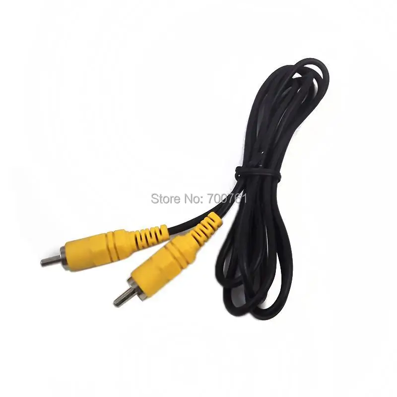 High qualiy 1.5M AV line Single Yellow RCA Video cable Male To Male