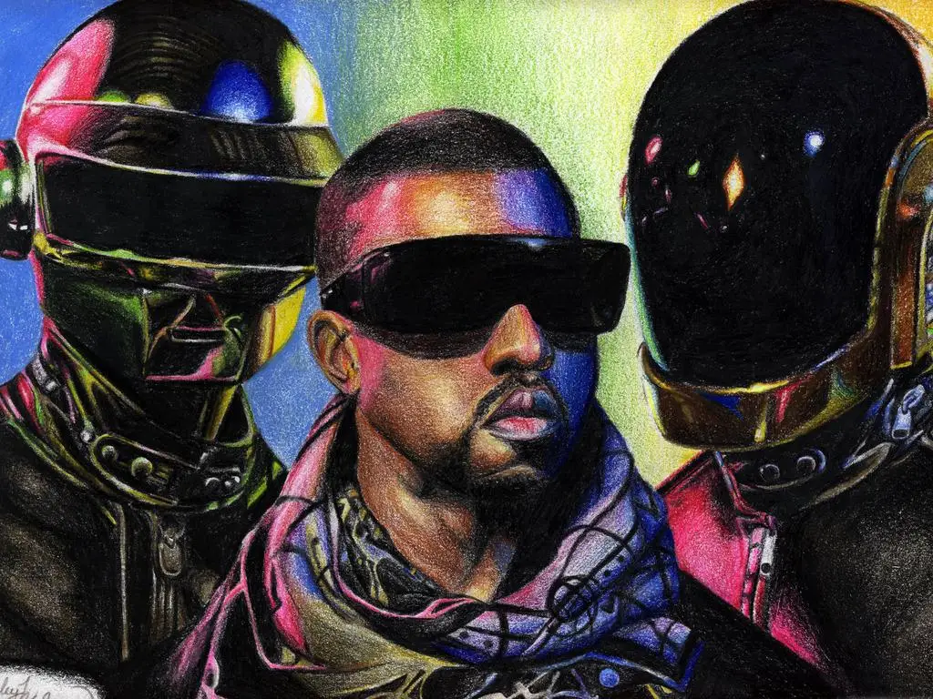 f3349-24-x32-2-daft-punk-vs-kanye-west-pop-music-home-modern-decor-wall