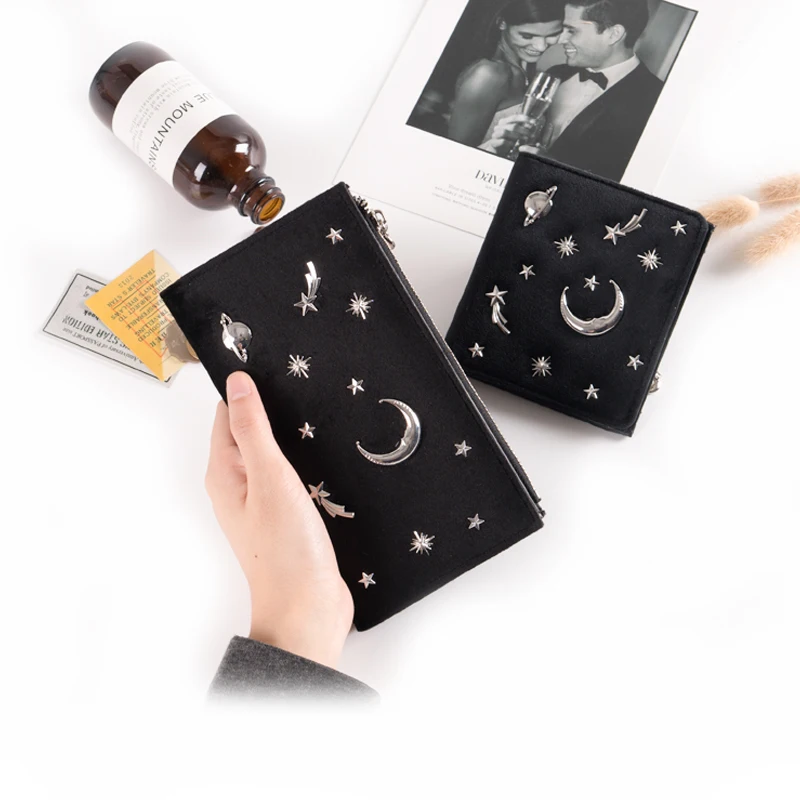 Кошелек Prettyzys женский тонкий короткий маленький длинный кожаный бумажник на