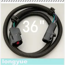 Longyue 2 шт. кислорода O2 Сенсор 3" Удлинительный провод жгут w/OE Вилки 86-09 Мустанг 90 см провода