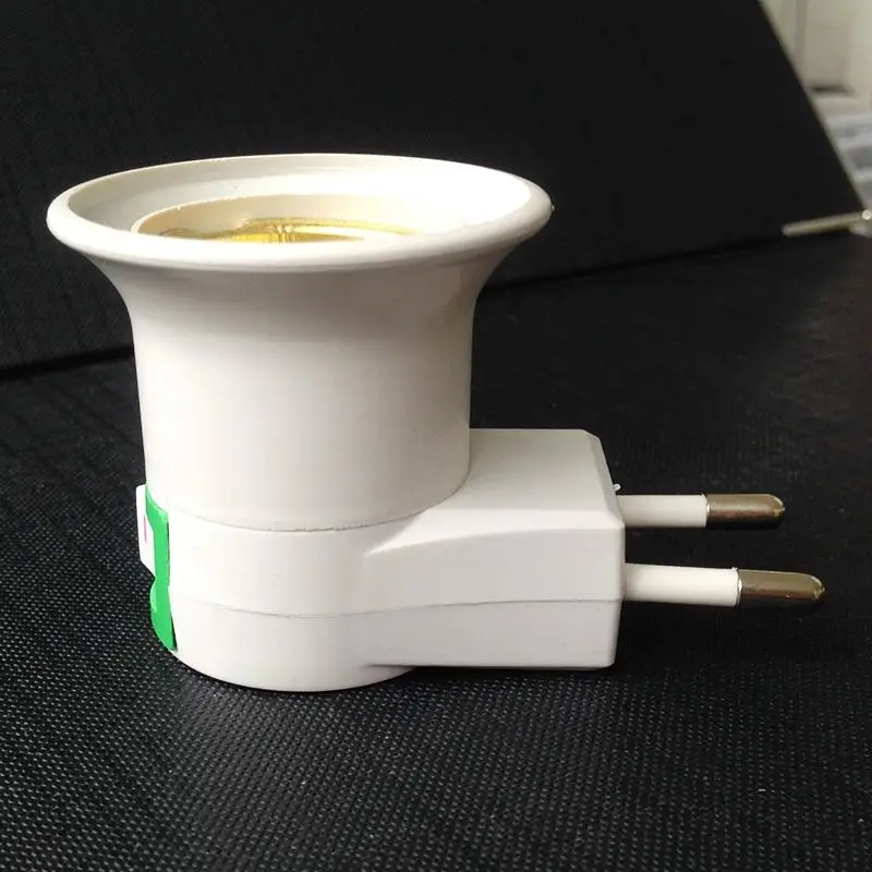 LumiParty EU Plug E27 Bug Zapper светодиодный светильник убийца комаров лампа адаптер розетка