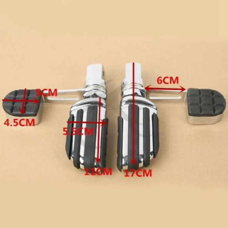 Подножка для ног мотоцикла подножка пяток Honda VTX1300 2003 2009 VTX1800 2002 2011 VTX 1800 1300
