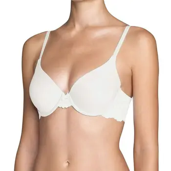 

Free shipping Triu～mph Basic padded soft Bra 85B85C85D Womens Bras White Bra T Shirt