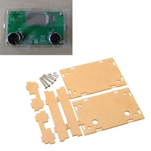 New Arrival Transparent Acrylic Sheet Housing Case For DSP & PLL Digital Stereo FM Radio Receiver Module Acoustic Components