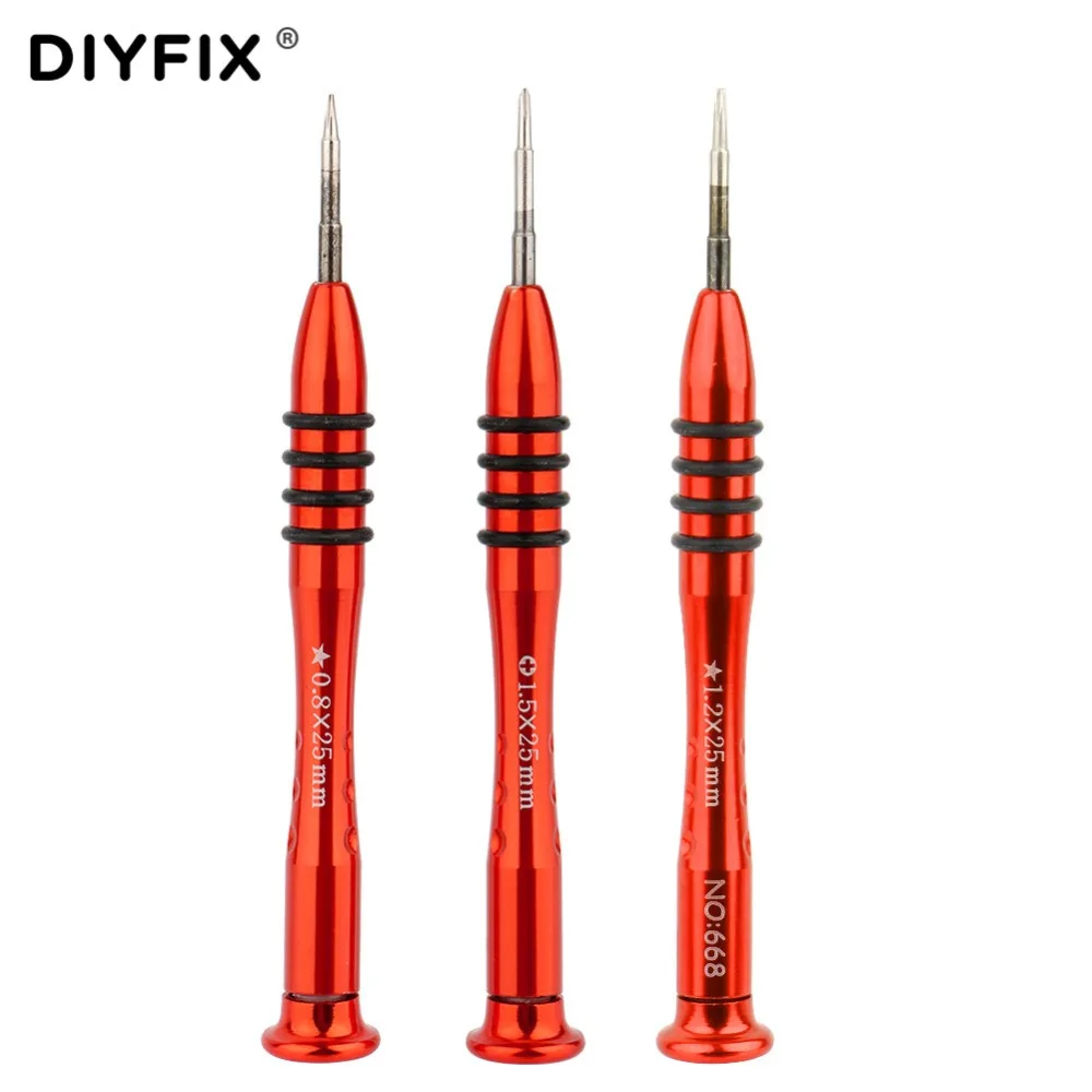 DIYFIX 1 шт. Прецизионная отвертка Y0.6 P2 P5 Pentalobe 5 Phillips для MacBook мобильный телефон MP3