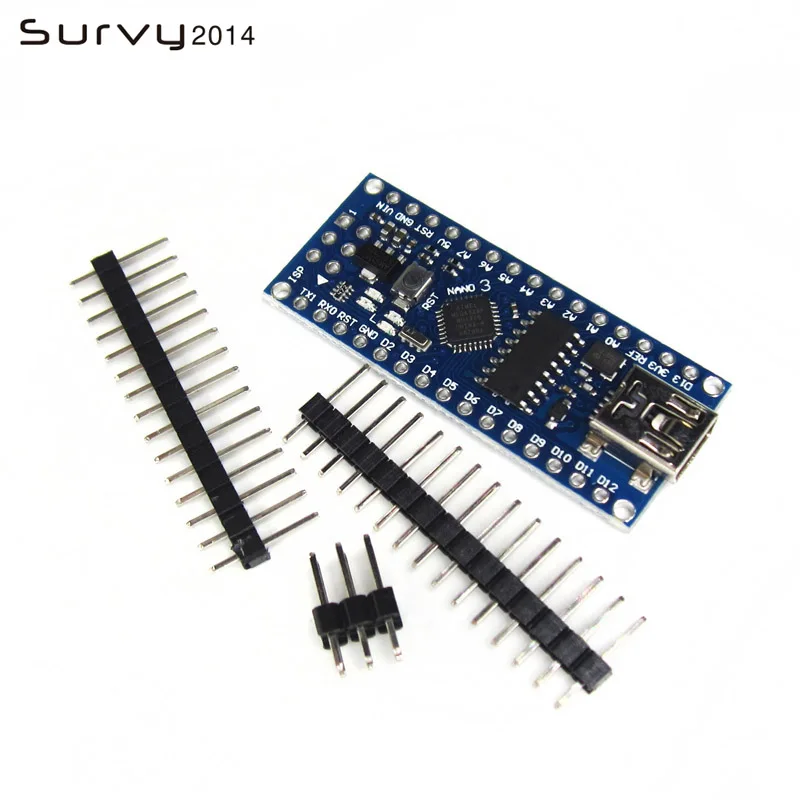Buy Nano Mini USB 3.0 ATmega328P Controller Board CH340 USB Driver with Cable for Arduino