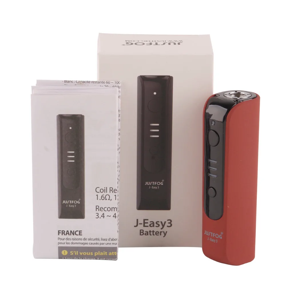 Vape Mod оригинальный Justfog P16A батарея, Vape pen J-Easy 3 батарея 900 комплект электронных сигарет E-испаритель для электронных сигарет батарейные блоки