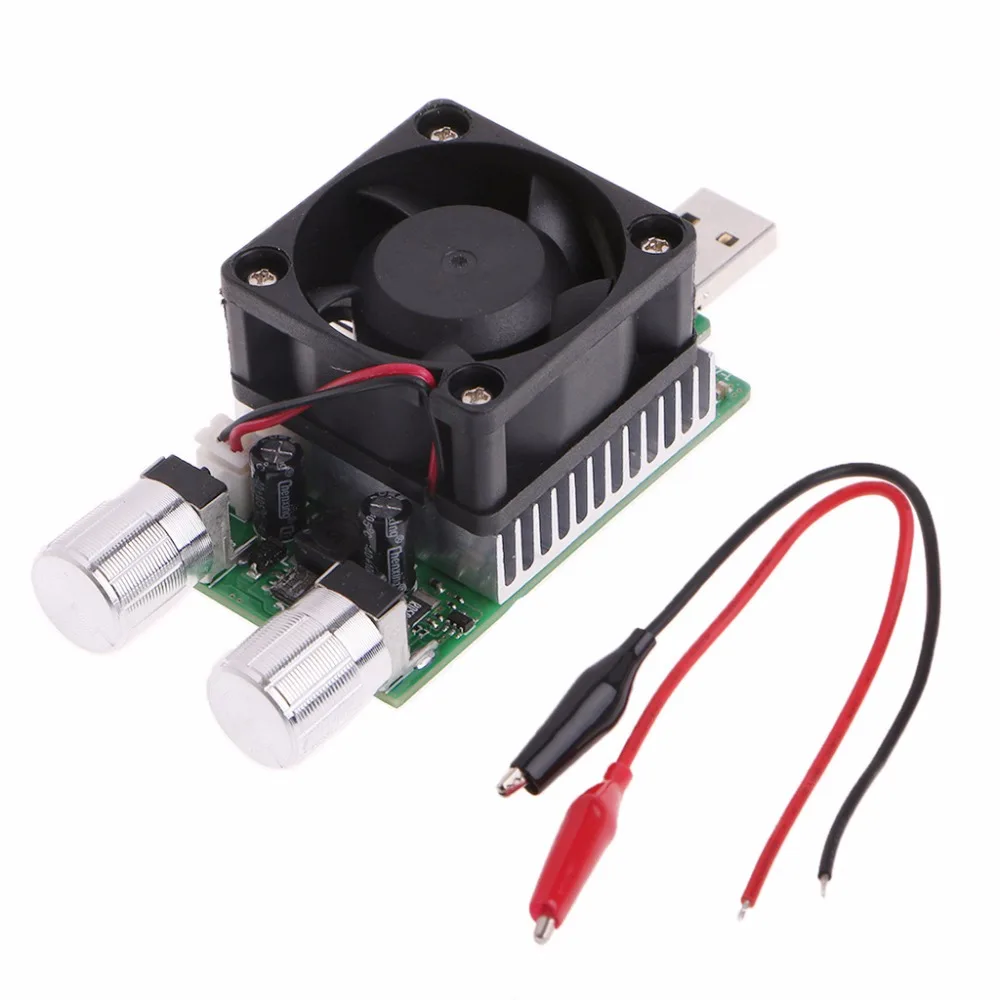 

2018 35W 3V-21V Adjustable USB Load Battery Discharge Capacity Tester SEP19_20