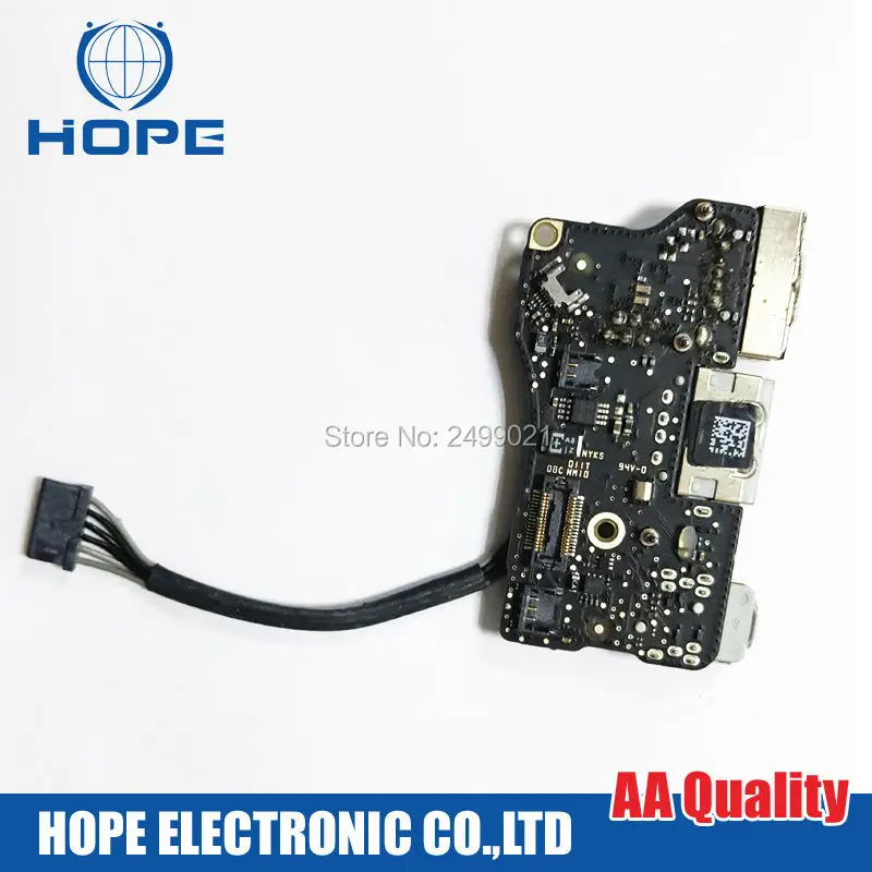 

Original For Magsafe DC Jack For Apple Macbook Air 13'' A1369 USB Audio Power Board 2010 MC503 MC504 820-2869-B