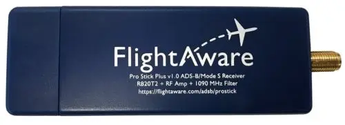 

NEW 1PC FlightAware Pro Stick Plus ADS-B USB Receiver with Built-in Filter from FlightAw