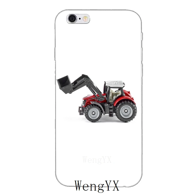 Massey Ferguson тонкий силиконовый мягкий чехол для телефона iPhone 4 4s 5 5s 5c SE 6 6s plus 7 7plus 8 8plus