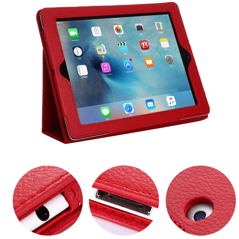 Чехол для iPad 2/3/4 9," Обложка для iPad A1460 A1459 A1458 A1414 A1430 A1403 A1397 A1396 подставка кожаный чехол для планшета из искусственной кожи чехол