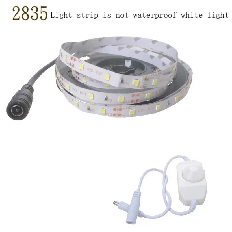 LED Makeup Mirror Fill Light Mirror Front Light Ambient Light Bar 12V White Light 2835 Epoxy Light Bar Luces 40FY2805