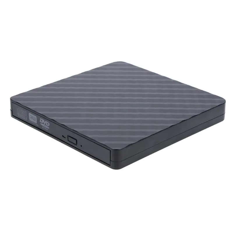 

Pop-up USB DVD Burner Drive USB 3.0 External CD/DVD-RW DVD Writer Drive for PC Desktop Mac Laptop (Black)
