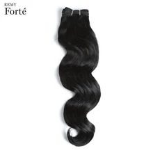 Remy Форте Наращивание волос объемная волна пряди волос девственницы 1/4/2#115 г бразильские волосы, волнистые пряди для наращивания волнистые пряди