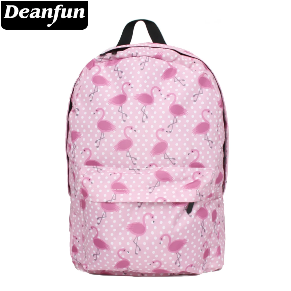Deanfun милый рюкзак 3D печать розовый Фламинго сумки на плечо для женщин 17|Рюкзаки| |