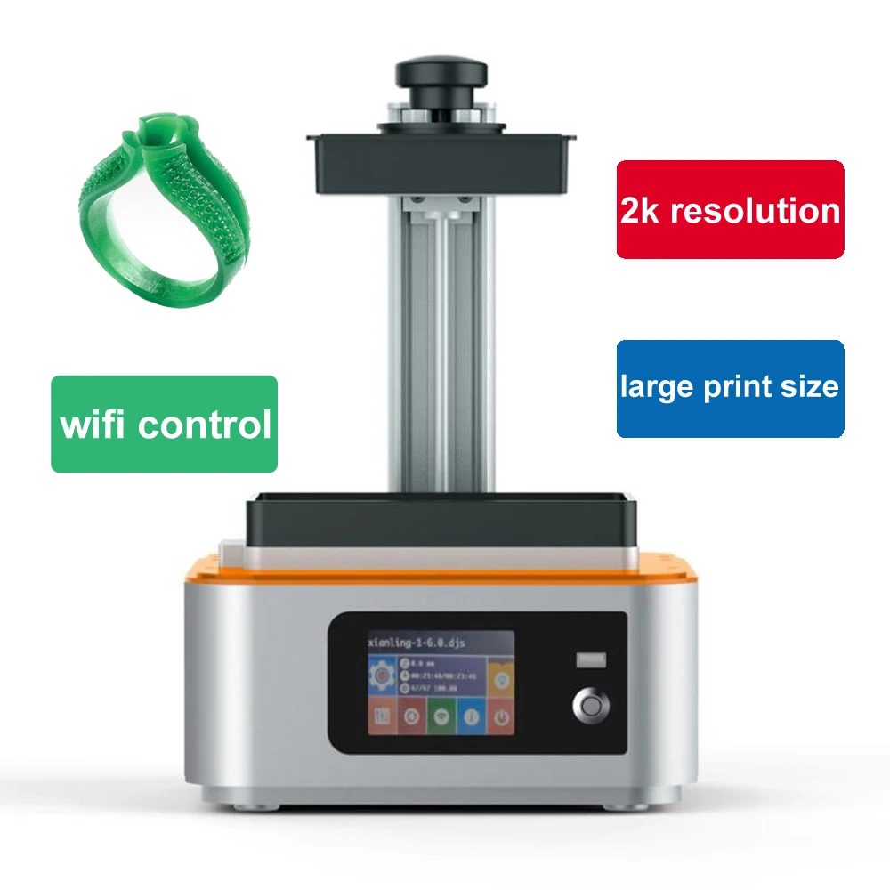 

Sculptor UV Light-Curing wifi SLA/LCD 3d printer large print with 405nm UV resin DLP Impresora for Jewelry dentistry photon gift