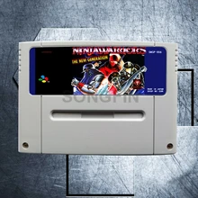 Ниндзя воины 16 бит большой серый игровой Картридж для PAL/Европейская версия игровой консоли