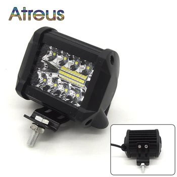 

Atreus 4Inch 60W Car LED Work Light Bar 12V Spot Fog Lamp for Mercedes G Class W460 W461 W463 BMW X1 X3 X5 X6 Audi Q5 Q7 SUV ATV