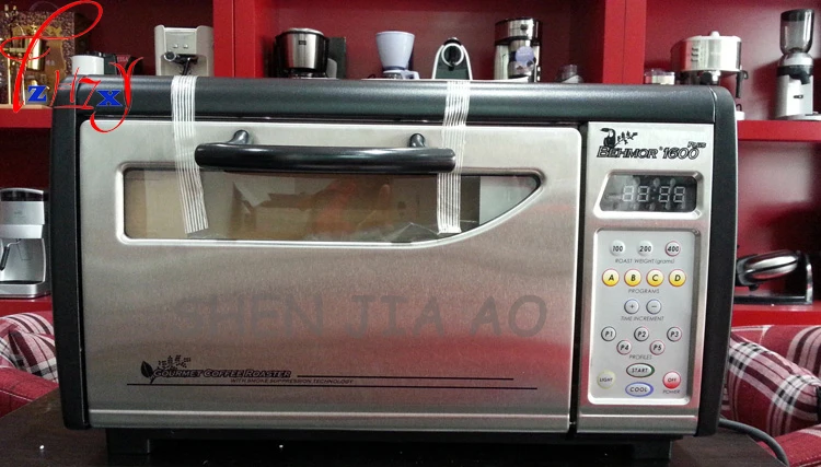 1600 плюс жаровня для кофейных зерен печь для выпечки жареные кофейные зерна специальная машина может быть испечена 1 фунт/раз 220 В 1650 Вт 1 шт