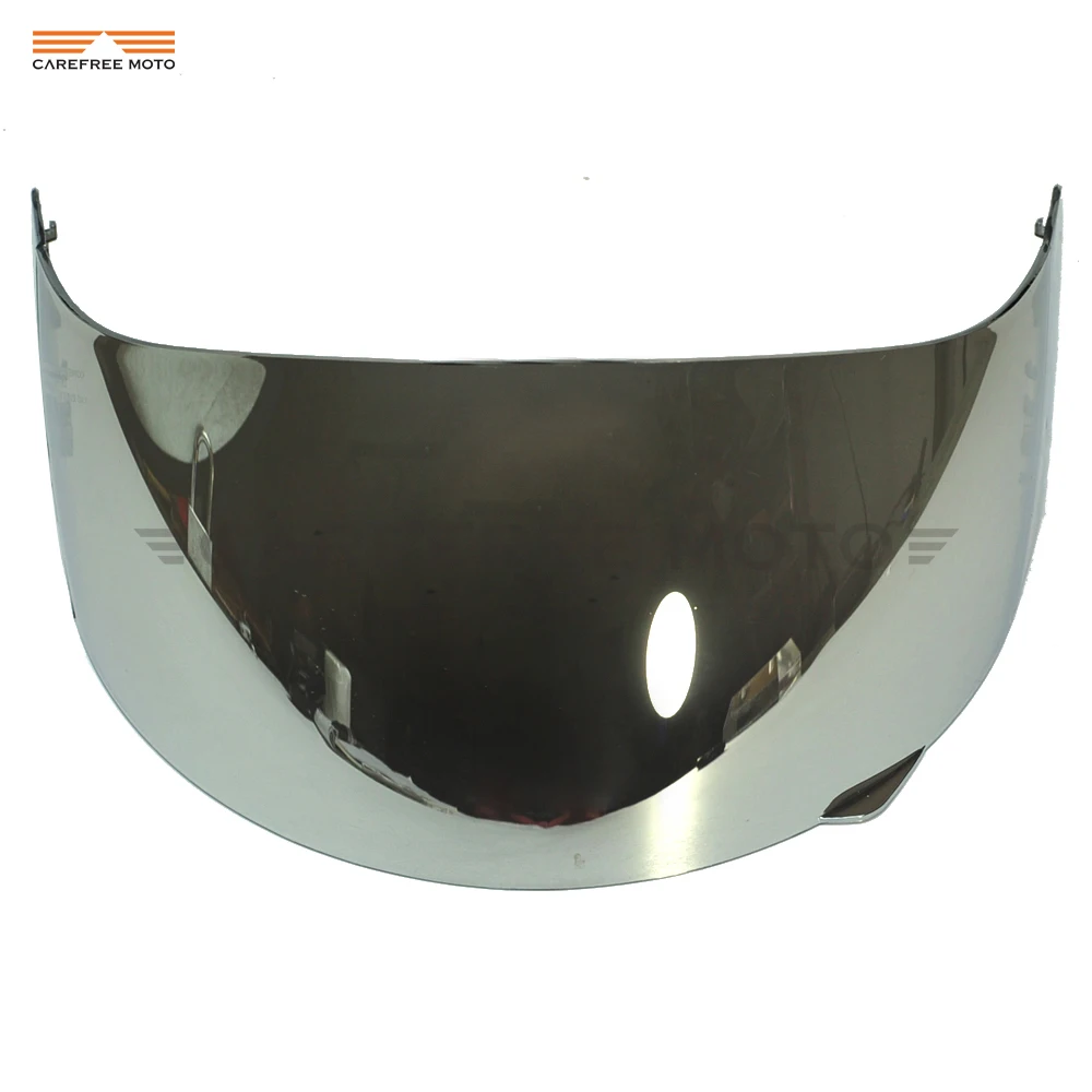 1 Pcs Chrome Motorcycle Full Face Helmet Visor Shield Case for AGV GP Pro S4 Airtech Stealth Q3