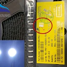 100 шт., светодиодный фонарь с подсветкой, светодиодный, серия 0,7 Вт, 3 в, 7032, холодный белый, для SAMSUNG, светодиодный, с ЖК-подсветкой, для телевизора, Applicatio A150GKCBBUP5A