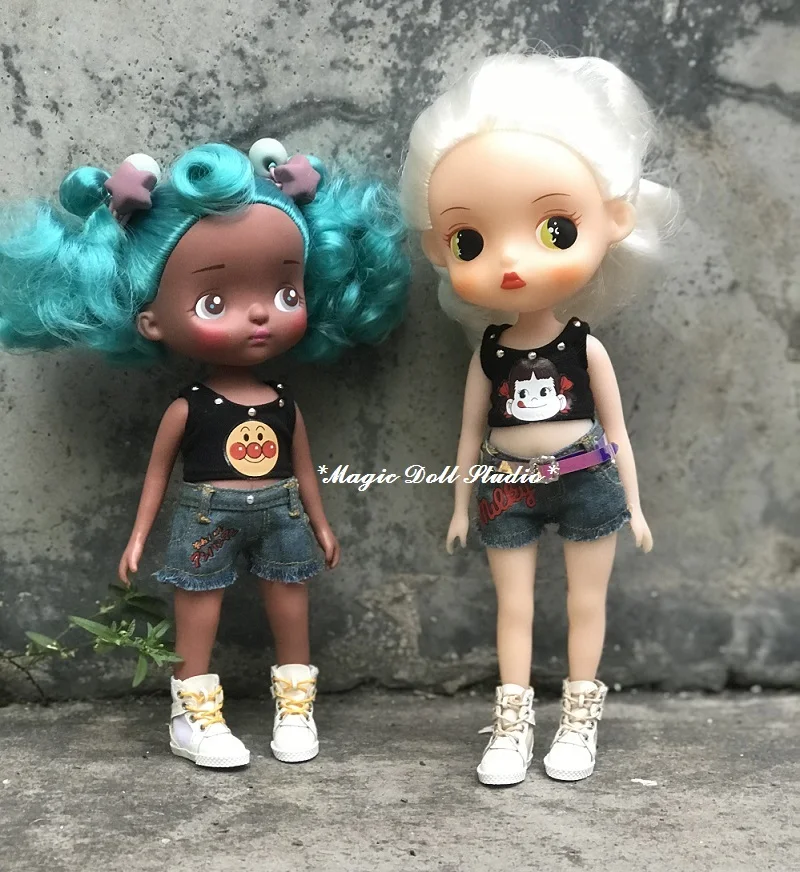 [MG665] ; кукольная обувь Neoblythe; кожаные парусиновые ботинки; подходит для Blyth Azone; кукла licca Outfis; розничная