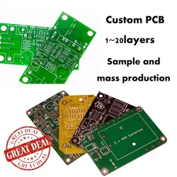 Лучшее обслуживание на заказ Высокое качество на заказ PCB/PCBA сборка обслуживание для всех материалов до 20 слоев