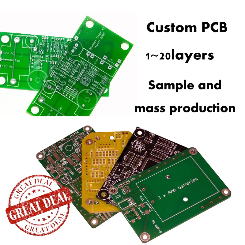

Best Custom Service High Quality Custom PCB/PCBA assemblies service for all material up to 20 layers