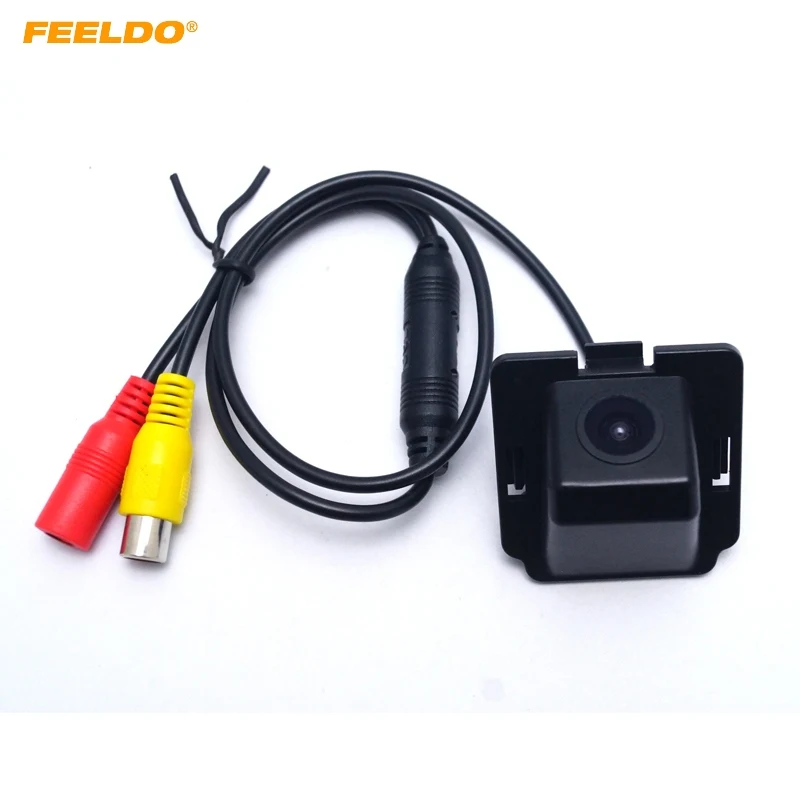FEELDO 1PC Special Car Reversing Rear View font b Camera b font For Mitsubishi Outlander Waterproof