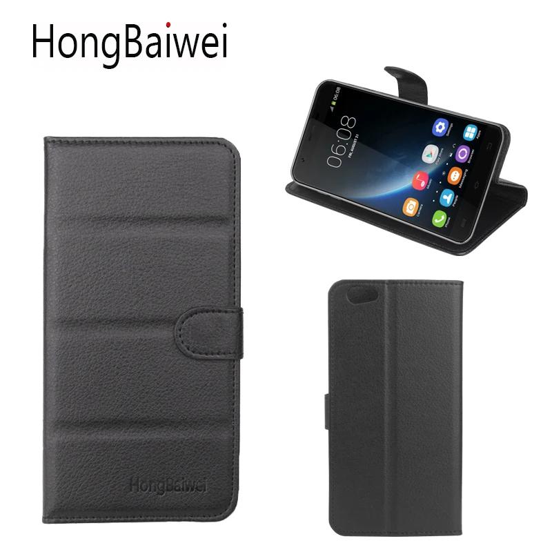 

Hongbaiwei for Oukitel U7 Pro Case Cover Litchi Grain Luxury Leather Wallet Card Holder Flip Phone Bag Case for Oukitel U7 Pro
