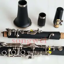 Расширенный кларнет Bb ebonite 20 клавиш хороший звук
