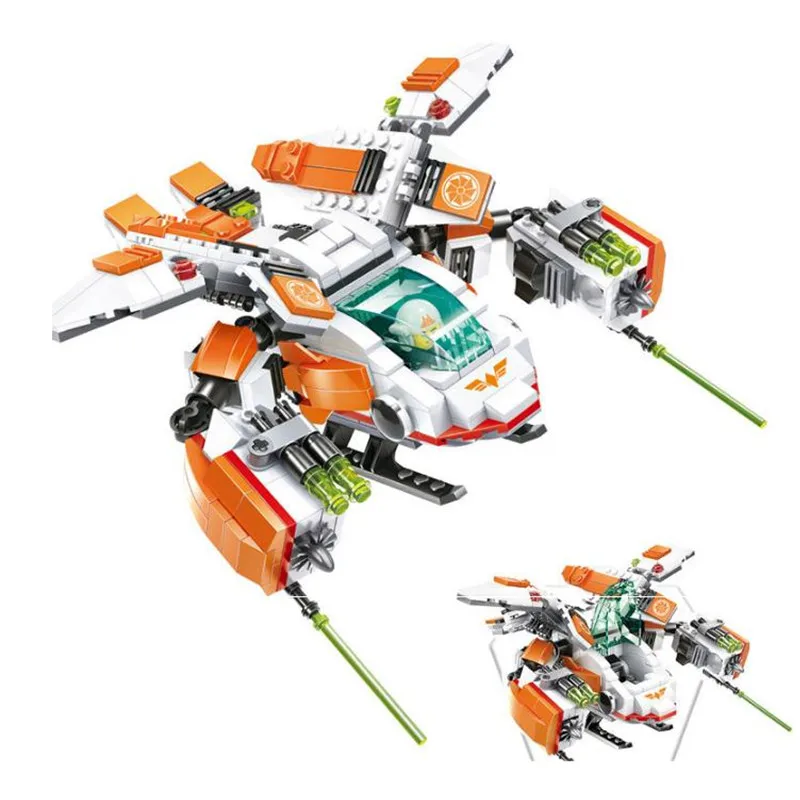 

Star Space War 448pcs Army Robot Helicopter Building Block Brick Toy 55173