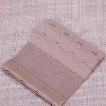 1 шт., регулируемый женский бюстгальтер, удлиняющий ремень, 4 крючка, 3 ряда, крючки для бюстгальтера, удлиняющая растягивающаяся Пряжка, 7,5*5 см