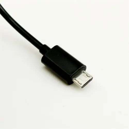 10 قطعة المصغّر USB B 5 دبوس الذكور إلى ميني USB B 5 دبوس الذكور لولبية ملفوف كابل محول 3FT