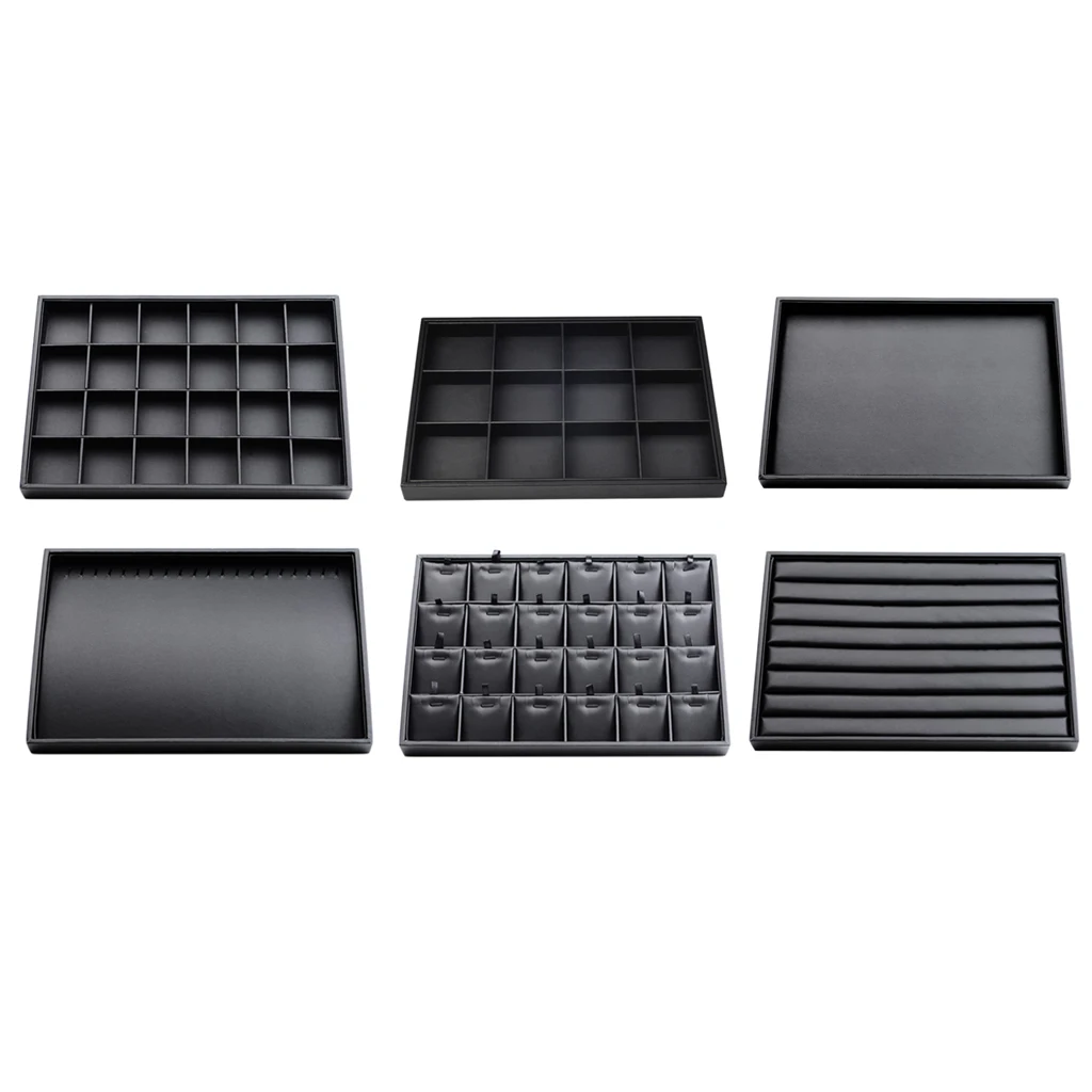 Multifunction Jewelry Tray Jewelry Showcase Display Organizer Jewelry Display Holder for Earrings Necklace Bracelet серьги