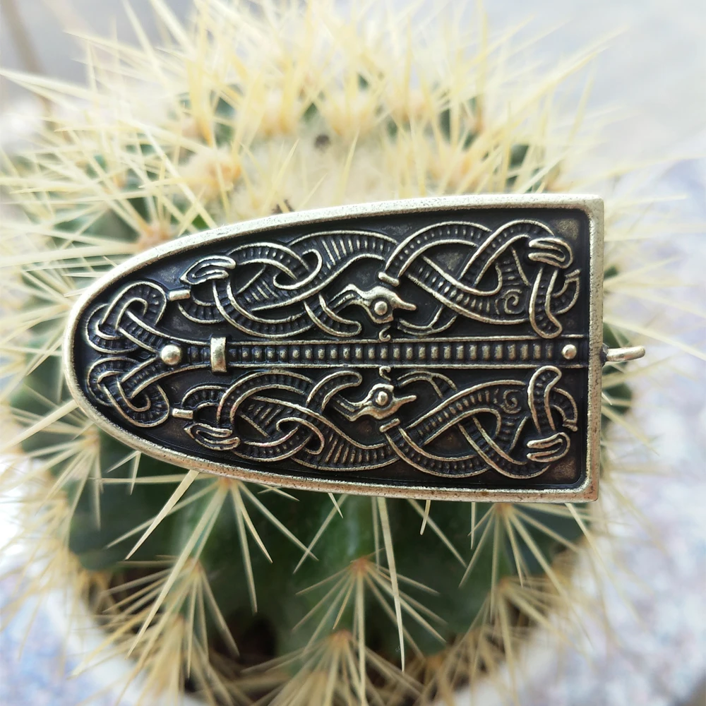 Langhong 10pcs Viking Brooch for Women Sweden Scandinavian Viking