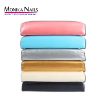 Monika полукруглая подушка для рук, подушка для дизайна ногтей, Маникюрный уход из искусственной кожи, подставка для рук, аксессуары для дизайна ногтей, инструмент