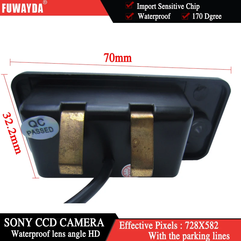 Автомобильное зеркало заднего вида FUWAYDA HD дисплей 4 3 дюйма Tft камера sony для AUDI A3 S3 A4