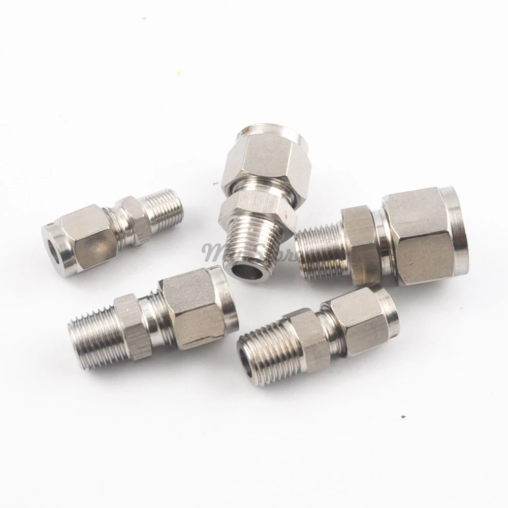 Tubo de acero inoxidable y conexión 304 SS tubo DSJ-M, YDF-LOK, lock-s, Conector de virola Tubo de acero inoxidable y conexión 304 SS tubo DSJ-M, YDF-LOK, lock-s, Conector de virola