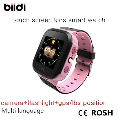 Безопасности детей Smart Watch с gps lbs расположение 1.44 &quotтрекер сенсорный экран часы