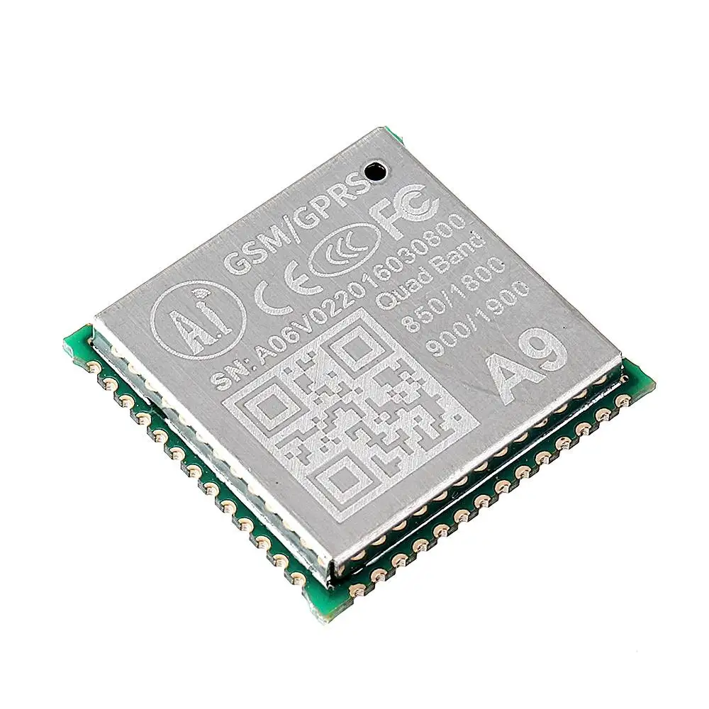 CLAITE A9 GPRS+ GSM SMS голосовые Беспроводной модуль передачи данных Поддержка 850/900/1800/1900 МГц полос частот