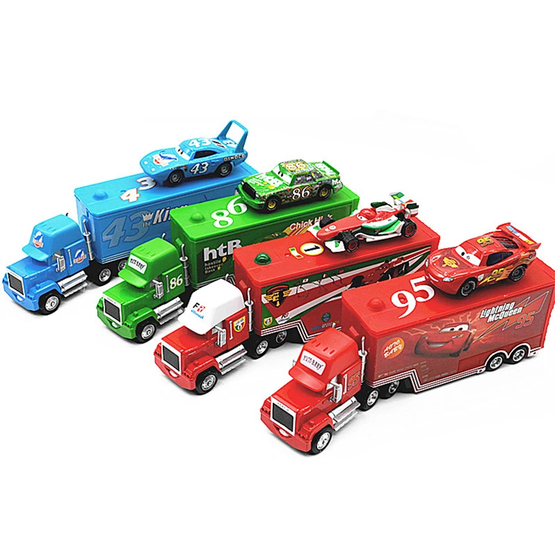 Disney Pixar Cars McQueen Uncle Jim литой под давлением металлический сплав 1:55 модель игрушки