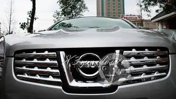

Car Styling Cover Chromed ABS Plastic Grill Grille Trim Cover For Nissan Qashqai 2007 2008 2009