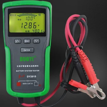 

Car Battery Tester 12V Car Battery System Tester Capacity Maximum Electronic Load Battery Charge Test Diagnostic Tools